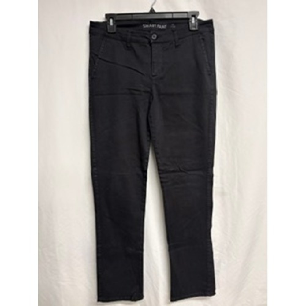 Celebrity Pink Smart Dress Pant Black Straight Leg Trousers Size 11/30 Office